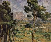 Paul Cezanne St  Victor Hill Spain oil painting artist